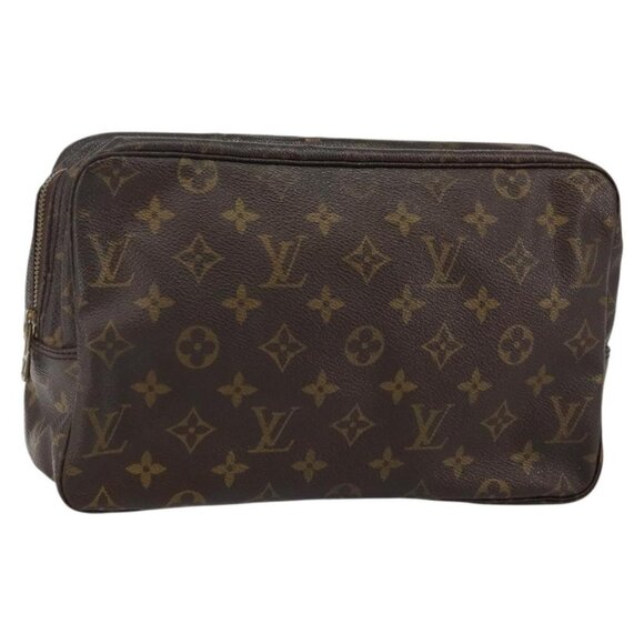 LOUIS VUITTON Monogram Trousse Toilette 28 Clutch Bag - Picture 3 of 16
